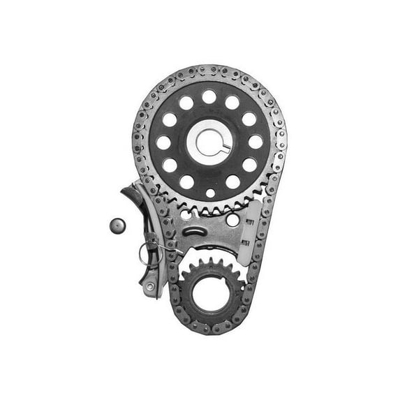Front Timing Chain Kit - 5-Piece - Compatible with 1994 - 2003 Chevy S10 1995 1996 1997 1998 1999 2000 2001 2002