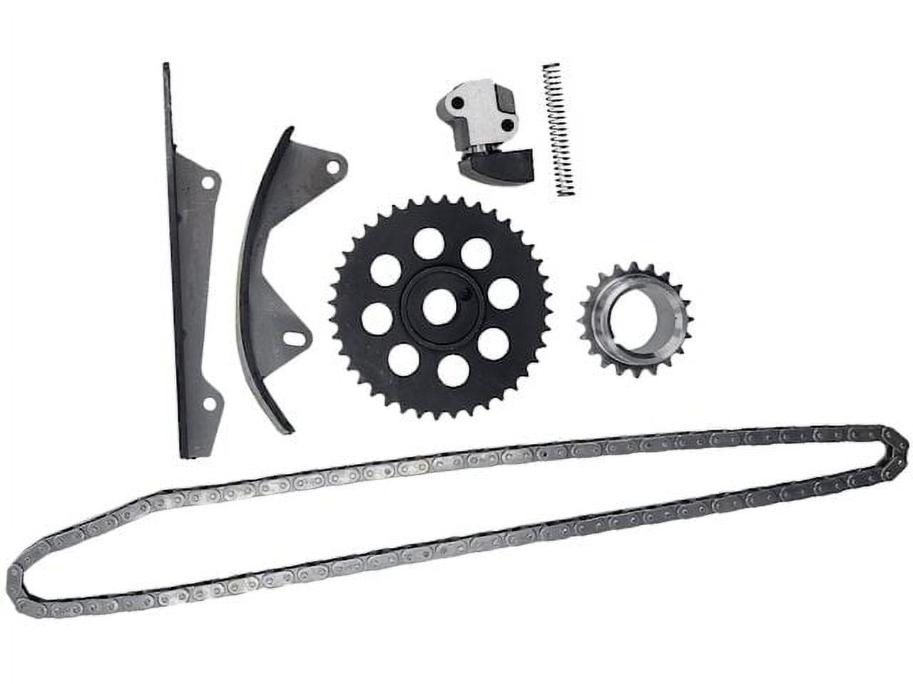 Front Timing Chain Kit Compatible with 1989 Nissan D21 2.4L 4