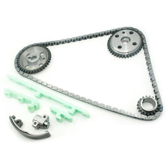 Front Timing Chain Kit - Compatible with 1997 - 1999 Chevy Malibu 2.4L 4-Cylinder VIN T DOHC 1998