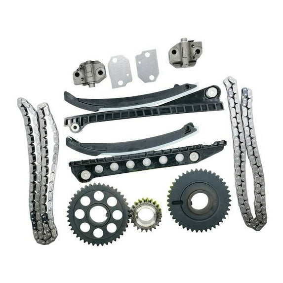 Front Timing Chain Kit - Compatible with 1999 - 2001 Ford F-350 Super Duty 6.8L V10 VIN S 2000