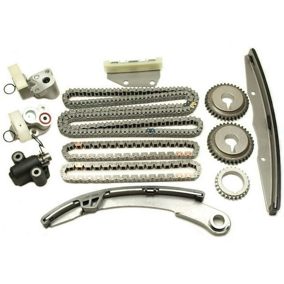 Front Timing Chain Kit - Compatible with 2005 - 2012 Nissan Pathfinder 4.0L V6 2006 2007 2008 2009 2010 2011