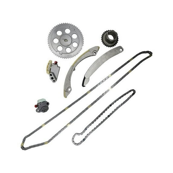 Front Timing Chain Kit - Compatible with 2007 - 2010 Hummer H3 3.7L 5-Cylinder 2008 2009