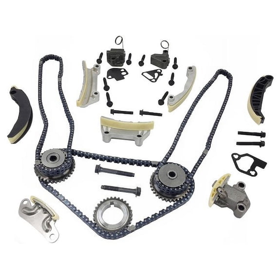 Front Timing Chain Kit - Compatible with 2008 - 2015 Buick Enclave DOHC 2009 2010 2011 2012 2013 2014