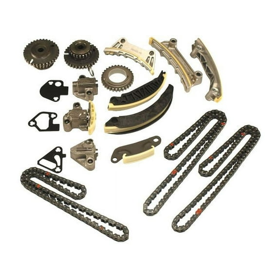 Front Timing Chain Kit - Compatible with 2009 - 2018 Chevy Traverse 3.6L V6 2010 2011 2012 2013 2014 2015 2016 2017