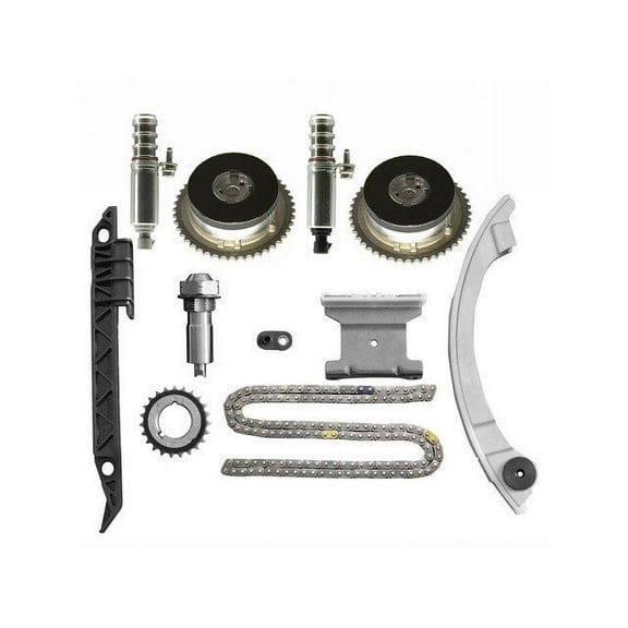 Front Timing Chain Kit with Cam Sprockets- Compatible with 2012 - 2017 Buick Verano 2.4L 4-Cylinder 2013 2014 2015 2016