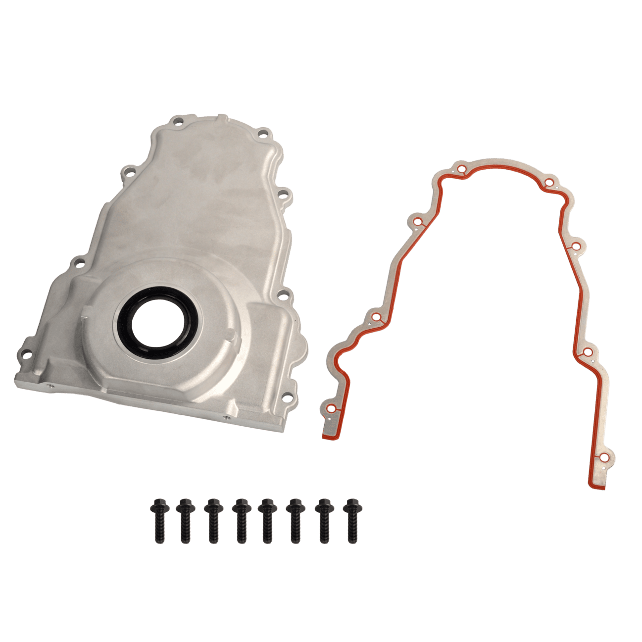 Front Timing Cover with Gasket for LS2 LS3 Gen 4 LSx 4.8L 5.3L 6.0L 6