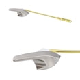 thumbnail image 1 of Front Toilet Handle Replacement Toilet Flush Zinc Alloy Toilet Tank Trip Lever, 1 of 7