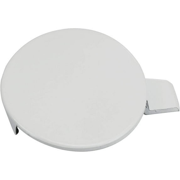 Front Tow Hook Cover for Tesla Model 3 2017-2026 White Front Bumper Tow Hook Cover Cap