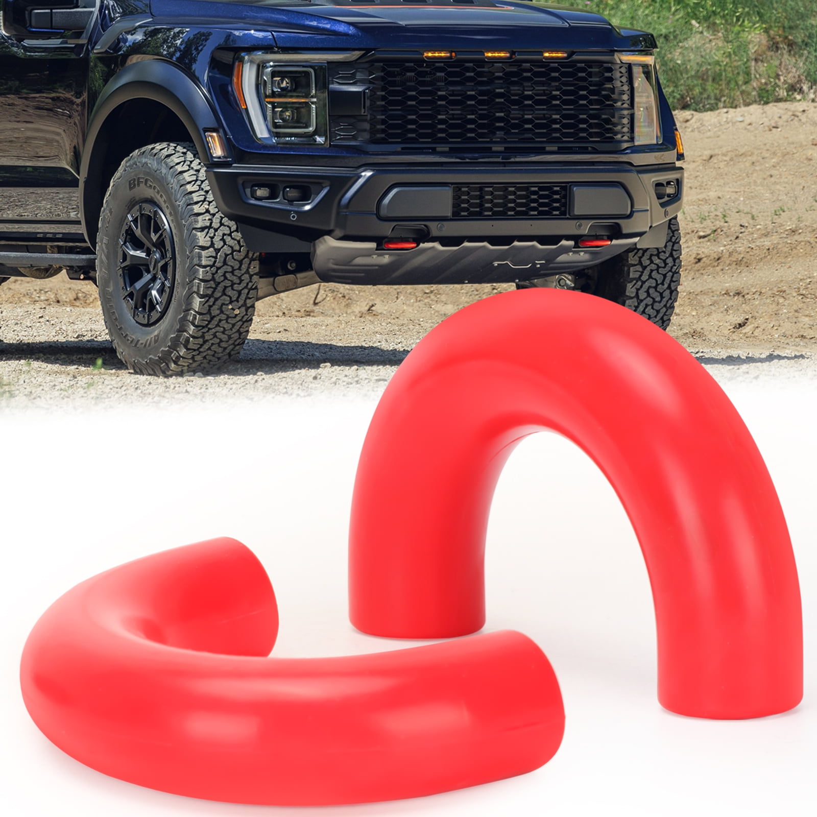 Front Tow Hooks Covers for Ford F150 20042024 Bronco Base/Big Bend