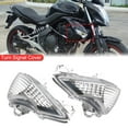 thumbnail image 1 of Front Turn Signals Cover For Kawasaki ER-6N EX650 Ninja 650 400R EX400 Clear, 1 of 9