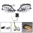 thumbnail image 2 of SMT-Turn Signals For 1999-2007 Suzuki Hayabusa GSXR1300 - Clear Front Turn Signals, Direct Replacement Pair 2 of 10