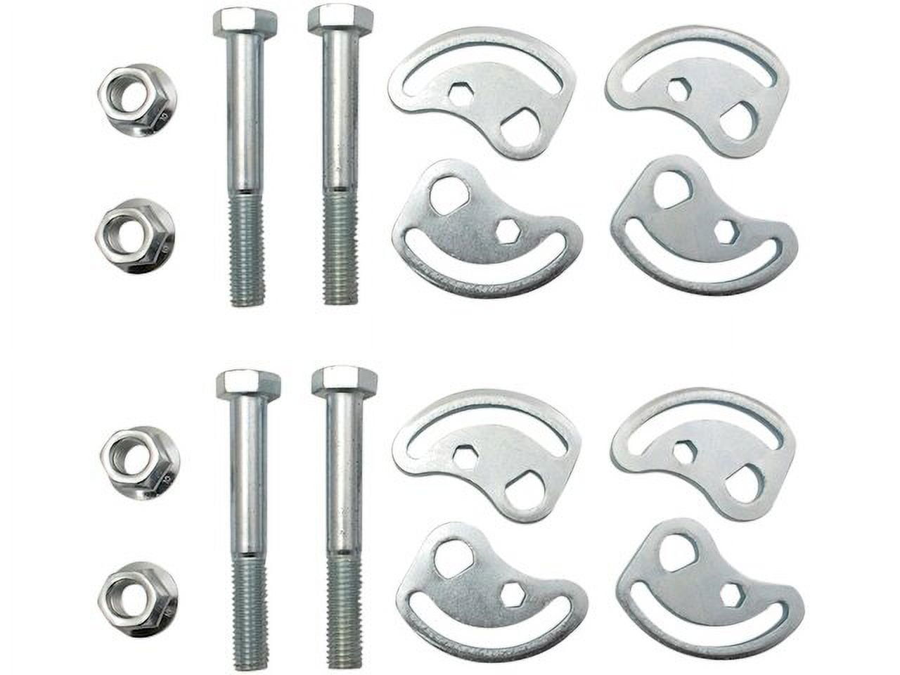 Front Upper Alignment Camber Kit 2 Piece Compatible with 2000 2020