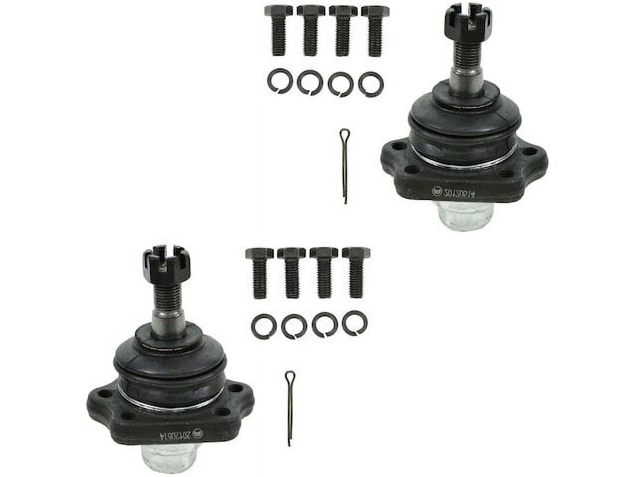 Front Upper Ball Joint Set 2 Piece - Compatible with 1986 - 1994 Nissan D21 1987 1988 1989 1990 1991 1992 1993