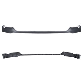 Front Upper Bumper Valance Trim With Bracket For 2024-2025 Ford F-150 Primed