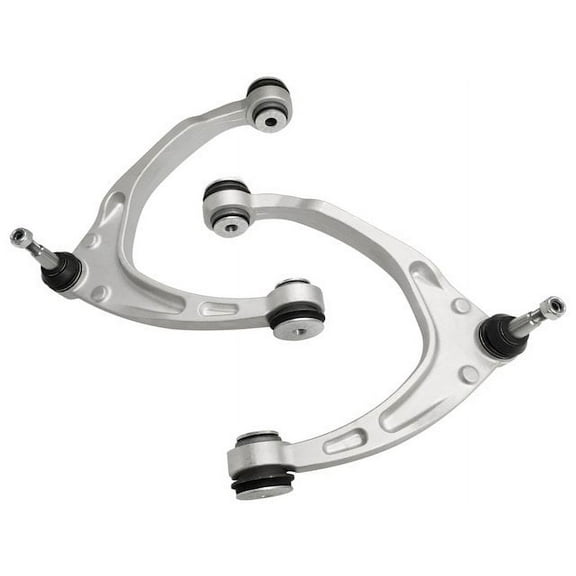 Front Upper Control Arm 2 Piece Kit - Compatible with 2014 - 2018 Chevy Silverado 1500 4WD 2015 2016 2017