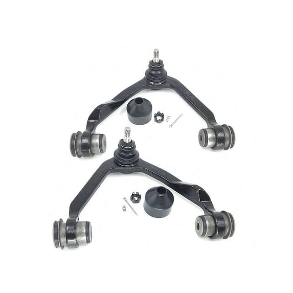 Front Upper Control Arm and Ball Joint Assembly Kit - 2 Piece - Compatible with 1997 - 2002 Ford Expedition 4WD (without Air Suspension) 1998 1999 2000 2001