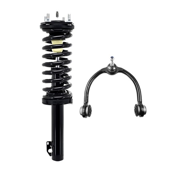Front Upper Control Arm Ball Joint-Quick Complete Strut-Coil Spring Assembly For 2005 Jeep Grand Cherokee V8