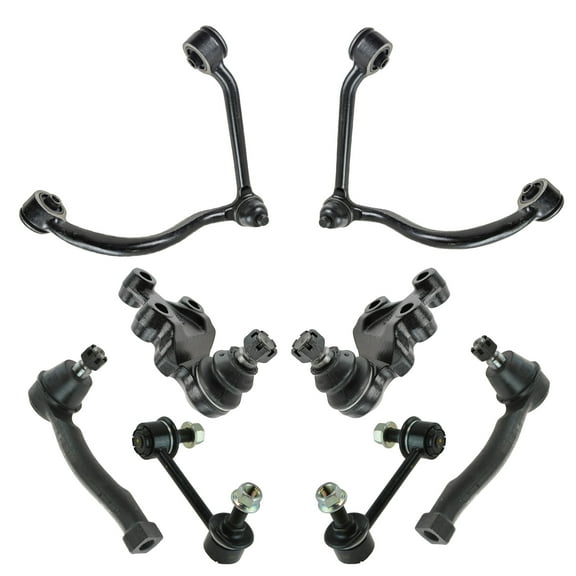 Front Upper Control Arm Ball Joints Sway Links & Outer Tie Rods Kit for Sorento PSA69582 Fits select: 2004-2006 KIA SORENTO