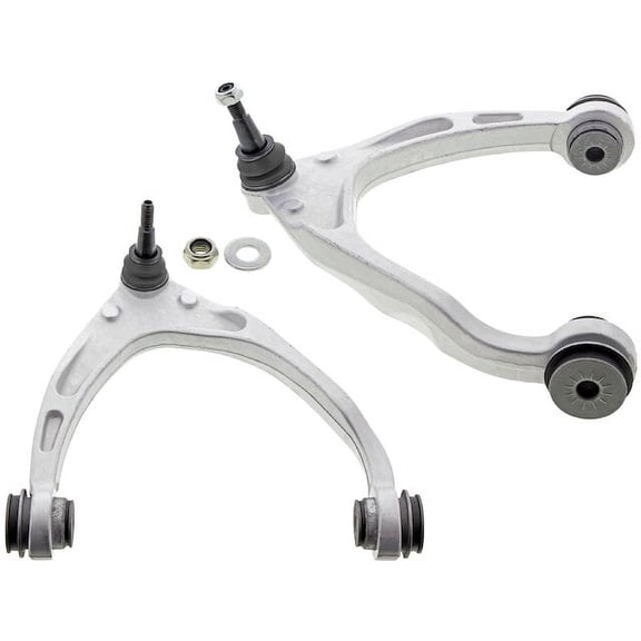 Front Upper Control Arm Kit - 2-Piece - Compatible with 2014 - 2018 Chevy Silverado 1500 (with A.l.u.m.i.n.u.m Control Arms) 2015 2016 2017