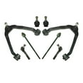 thumbnail image 1 of Front Upper Control Arm + Lower Ball Joints + Tie Rod Ends Outer & Inner Suspension 8 Pieces Kit Fits select: 2003-2005 CHEVROLET EXPRESS G2500, 2003-2014 CHEVROLET EXPRESS G1500, 1 of 9