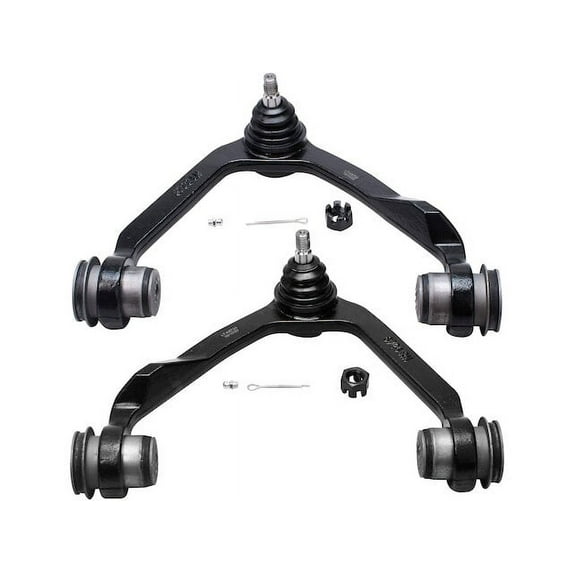 Front Upper Control Arm Set - Compatible with 1998 - 2002 Lincoln Navigator Base 4WD 1999 2000 2001
