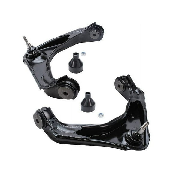 Front Upper Control Arm Set - Compatible with 2001 - 2006 Chevy Silverado 3500 2002 2003 2004 2005