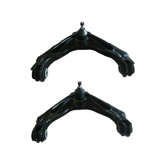 Front Upper Control Arm Set - Compatible with 2002 - 2006 Chevy Avalanche 2500 2003 2004 2005