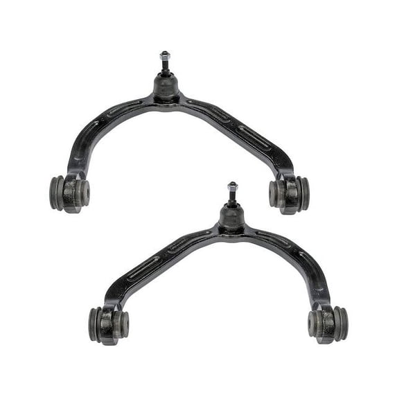 Front Upper Control Arm Set - Compatible with 2003 - 2019 GMC Savana 2500 2004 2005 2006 2007 2008 2009 2010 2011 2012 2013 2014 2015 2016 2017 2018