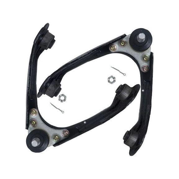 Front Upper Control Arm Set - Compatible with 2004 - 2012 Chevy Colorado 2005 2006 2007 2008 2009 2010 2011