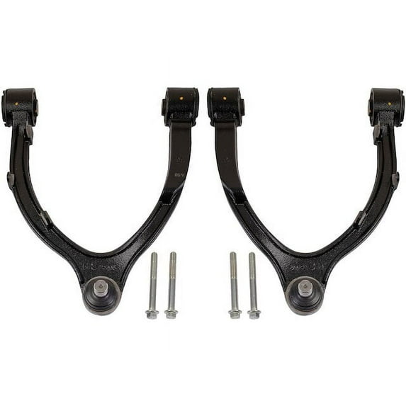Front Upper Control Arm and Ball Joint Assembly Set 2 Piece - Compatible with 2017 - 2021 Tesla 3 2018 2019 2020
