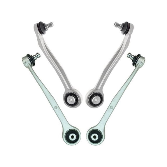 Front Upper Control Arm and Ball Joint Assembly Set 4 Piece - Compatible with 2012 - 2018 Audi A7 Quattro 2013 2014 2015 2016 2017