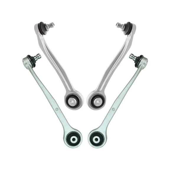 Front Upper Control Arm and Ball Joint Assembly Set 4 Piece - Compatible with 2014 - 2018 Audi RS7 2015 2016 2017