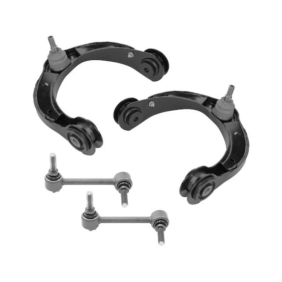 Front Upper Control Arm and Sway Bar End Link Kit - Compatible with 2011 - 2015 Jeep Grand Cherokee 2012 2013 2014