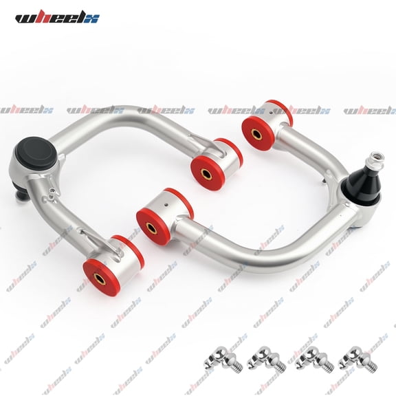 Front Upper Control Arms with Ball Joint for 2005-2023 Toyota Tacoma & Hilux & Fortuner, 2-4" Lift Tubular Control Arms, Replacement OEM Suspension Control Arm