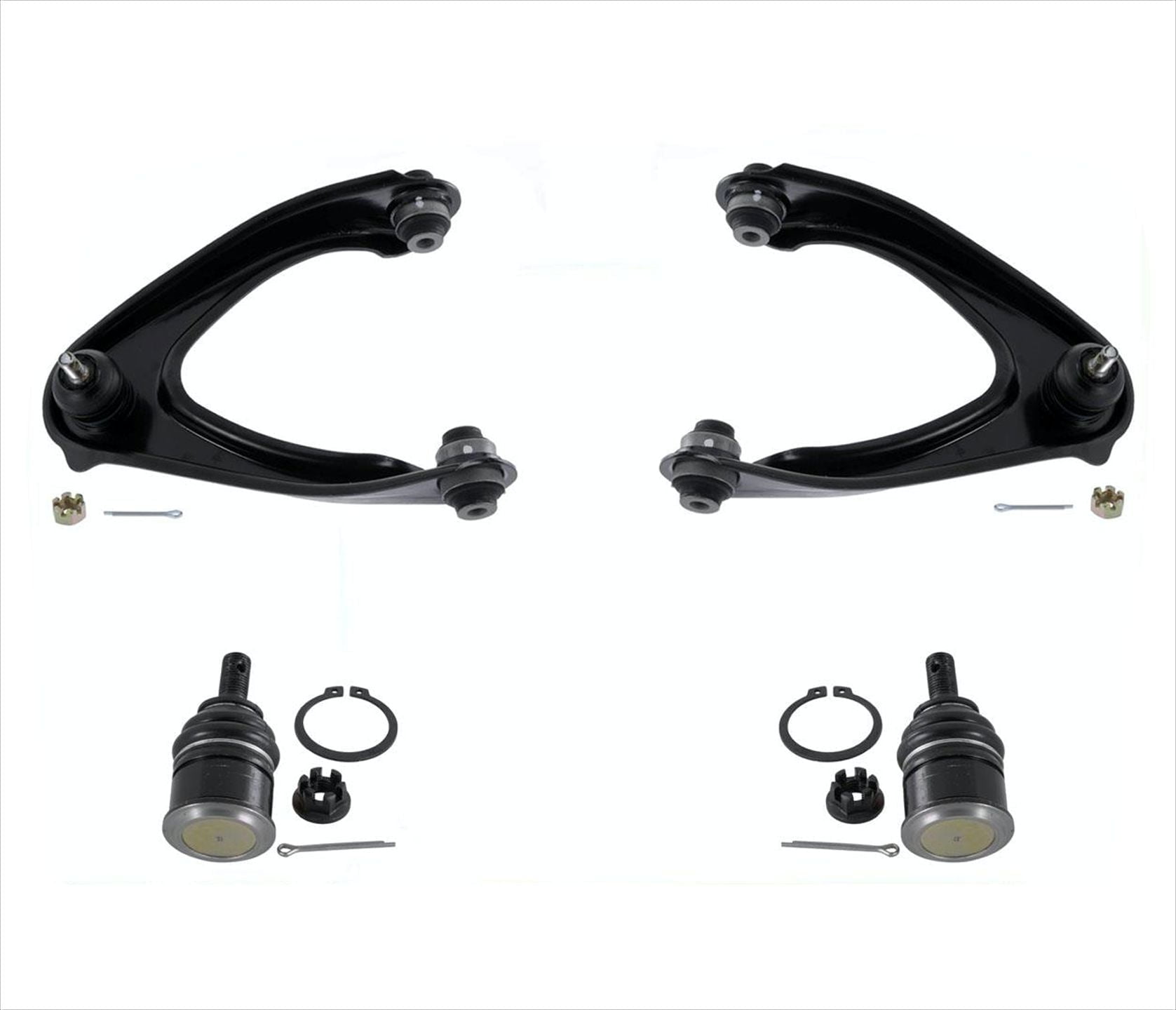 IRONTEK 12pcs Front Upper Lower Control Arm Ball Joint Sway