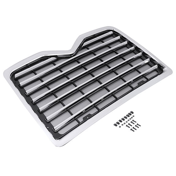 Front Upper Grille W/Bug Screen For Mack Vision CXU/CXN/CX CX600 2002-16 Chrome