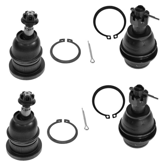 Front Upper & Lower Ball Joints Kit Set of 4 for Silverado Sierra Pickup Truck PSA63179