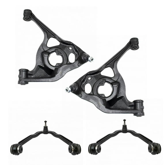 Front Upper Lower Control Arm Ball Joint Suspension LH RH Kit Set 4pc New PSA71974
