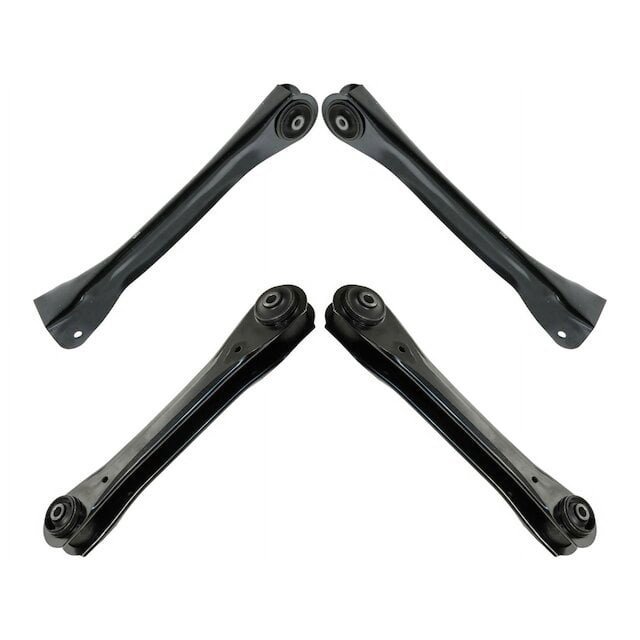 Front Upper and Lower Control Arm Set of 4 Compatible with 1984
