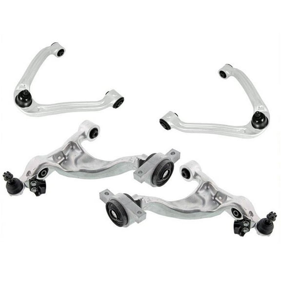 Front Upper Lower Control Arms Ball Jt for Infiniti M35 Rear Wheel Drive 06-10