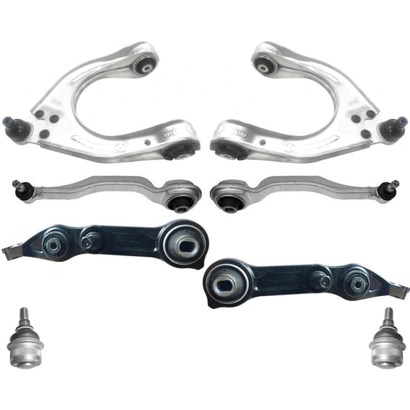 Front Upper & Lower Control Arms For Mercedes Benz E320 03-09 Rear Wheel Drive