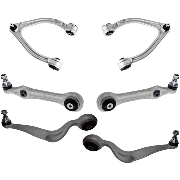 Front Upper & Lower Control Arms For Mercedes Benz S450 18-2020 All Wheel Drive