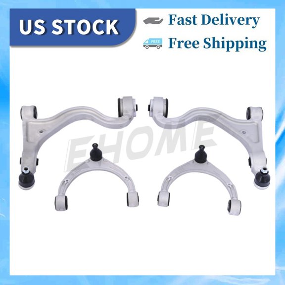 Front Upper & Lower Control Arms Set For 2014-2016 Porsche Panamera