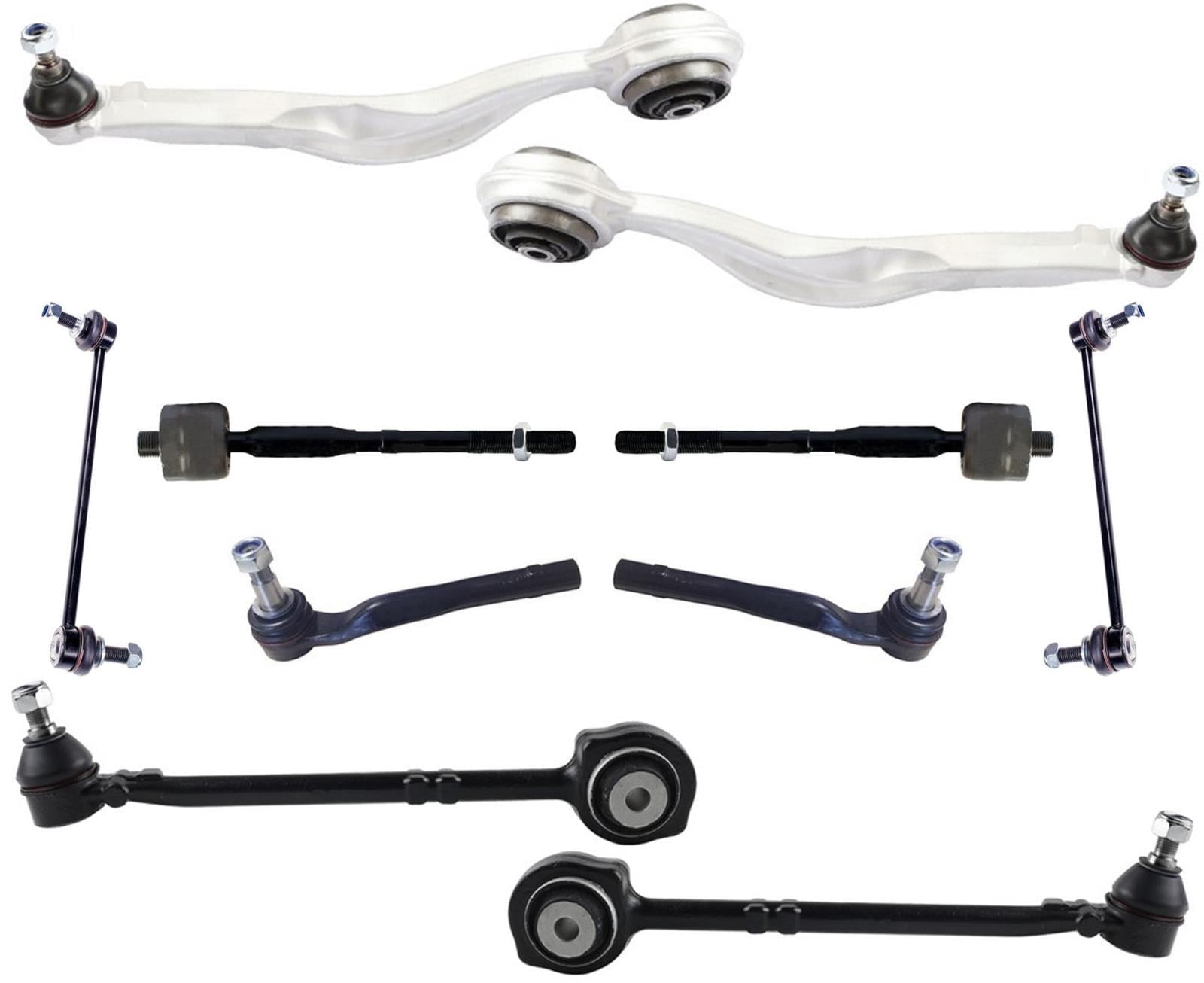 Front Upper & Lower Control Arms Tie Rods & Links For E350 4Matic Sedan 10-2016