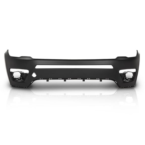 Front Upper Primed Black Bumper Cover Fascia Fit for 2017-2021 Jeep Compass