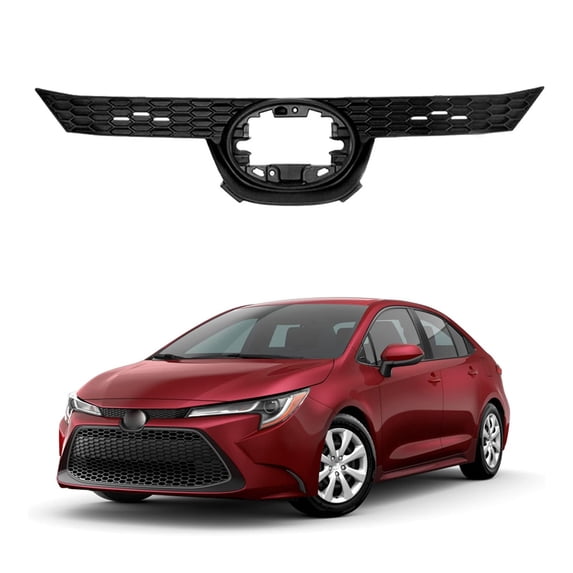 Front Upper Radiator Grille Assembly For Toyota Corolla LE XLE 2020-2022