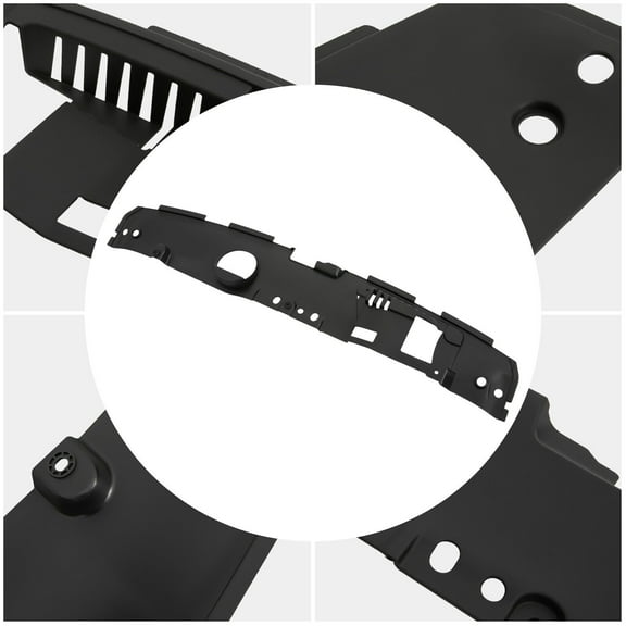 Front Upper Radiator Support Cover Top Panel, Black Radiator Support Cover Top Panel, For 2018-2022 Honda Accord Radiator Support Cover Top Panel