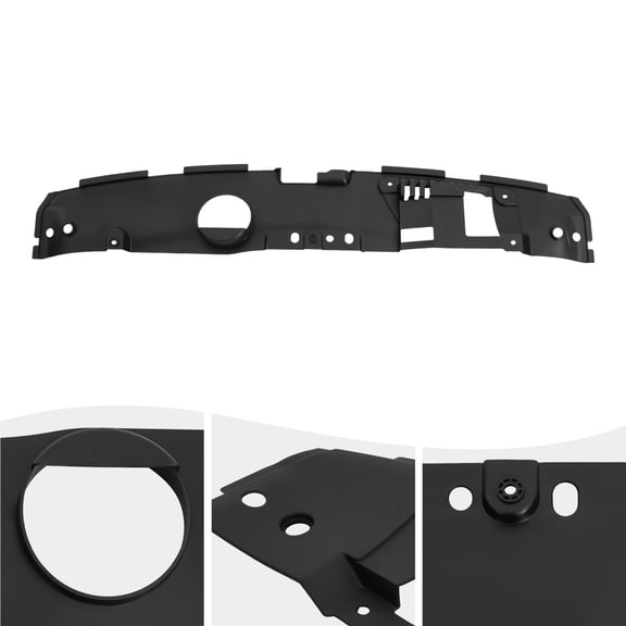 Front Upper Radiator Support Cover Top Panel, Black Radiator Support Cover Top Panel for 2018-2022 Honda Accord Radiator