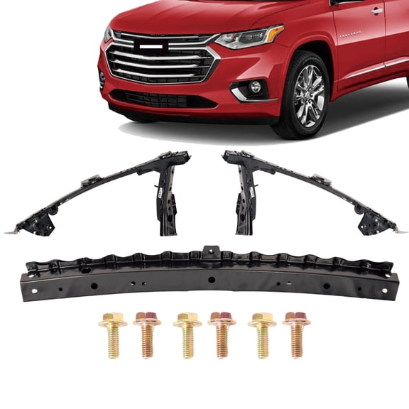 Front Upper Radiator Support Tie Bar Compatible with 2018-2024 Chevy Traverse Radiator Support 84462767 GM1225372