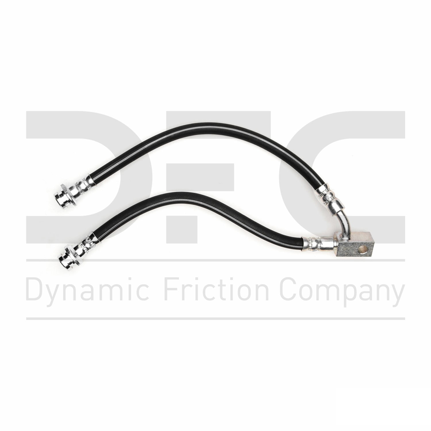 Front Upper Rear Dynamic Friction Company Brake Line Hose 350-68044 For 2014-2015 INFINITI Q70